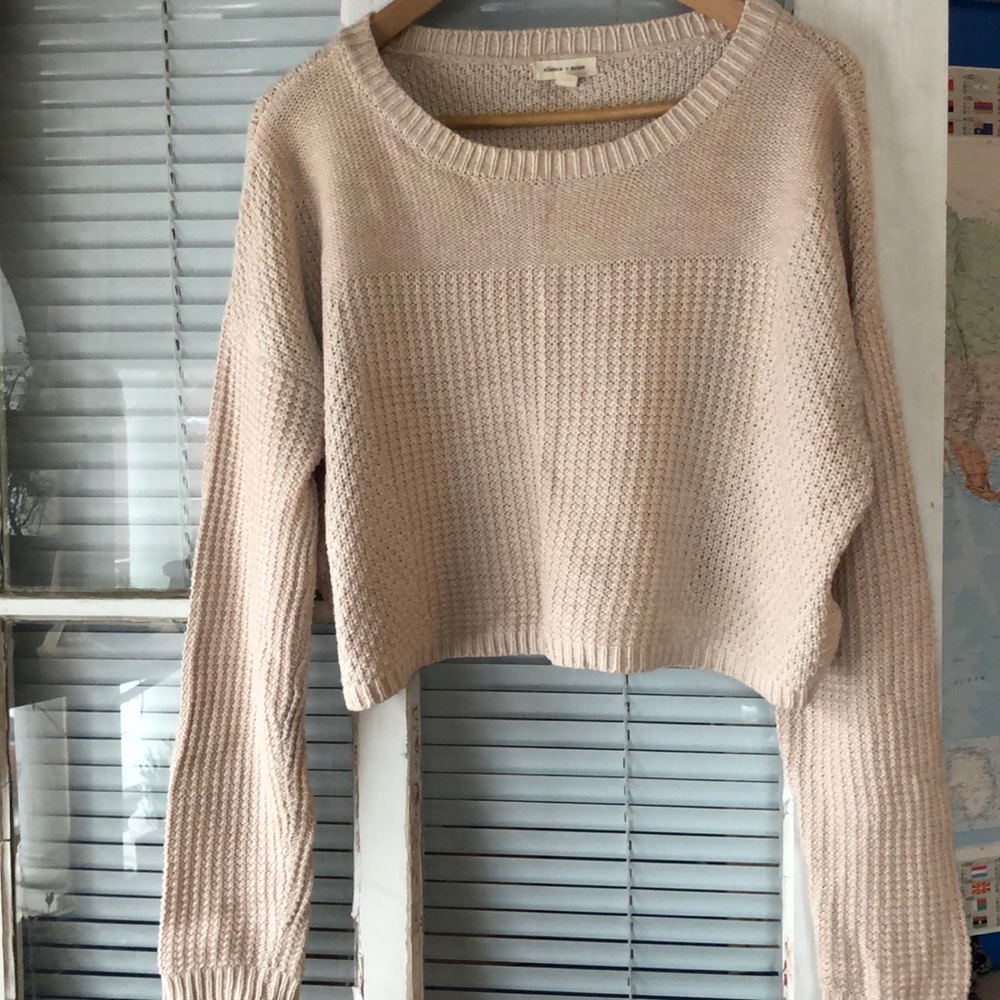 Cropped sweater